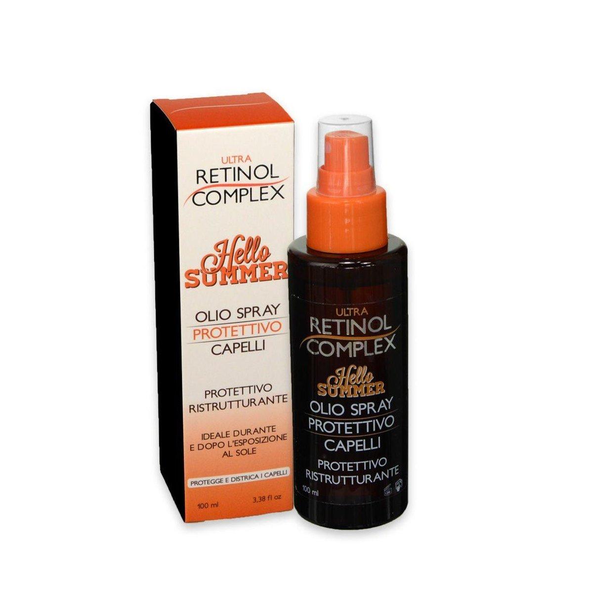 Retinol complex hello summer olio spray protettivo capelli 100 ml