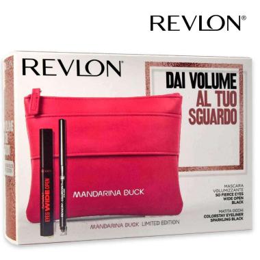 Revlon kit mandarina duck mascara so fierce & cs eyeliner
