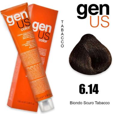 Genus permanent coloring  cream 100 ml 6.14