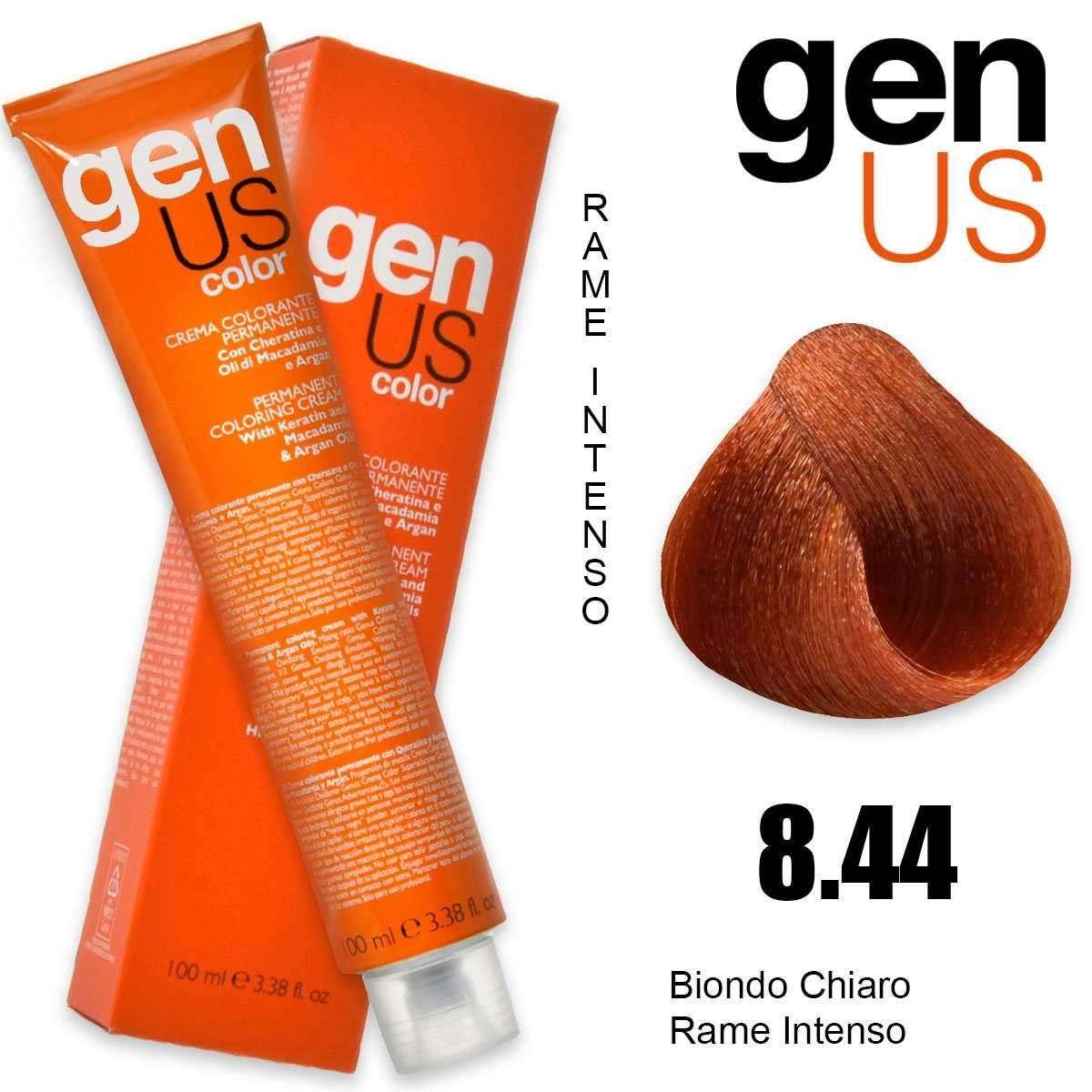 Genus permanent coloring  cream 100 ml 8.44