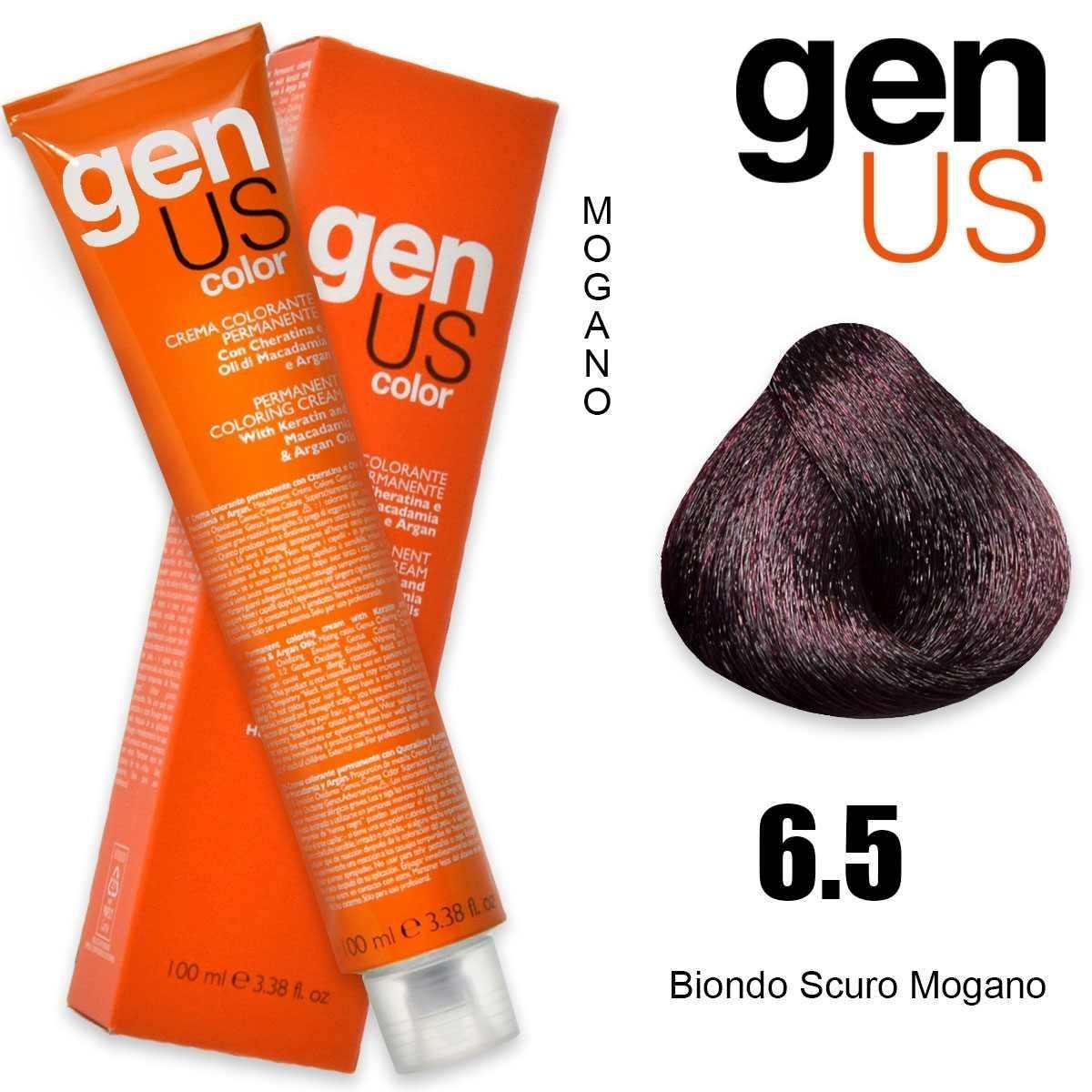 Genus permanent coloring  cream 100 ml 6.5