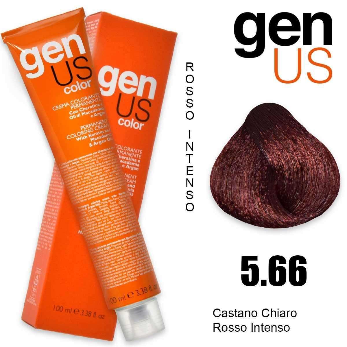 Genus permanent coloring  cream 100 ml 5.66