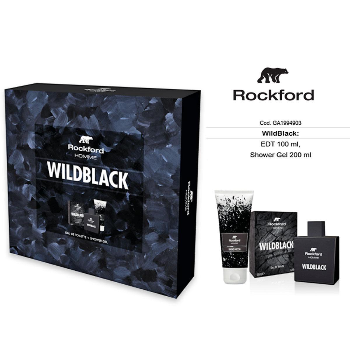 Rockford WILDBLACK: EDT 100 ml + Shower Gel 200ml