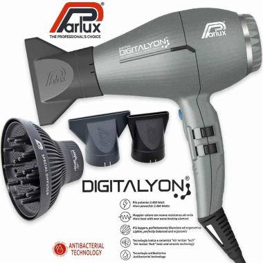 Parlux digitalyon grigio glitter + diffusore magic sense
