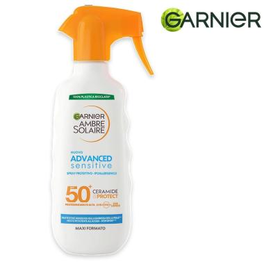 Garnier ambre solaire advanced sensitive ceramide 50+ 270 ml spray