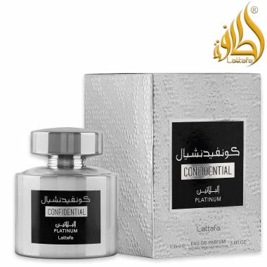 Lattafa confidential platinum(usx)edp 100 ml