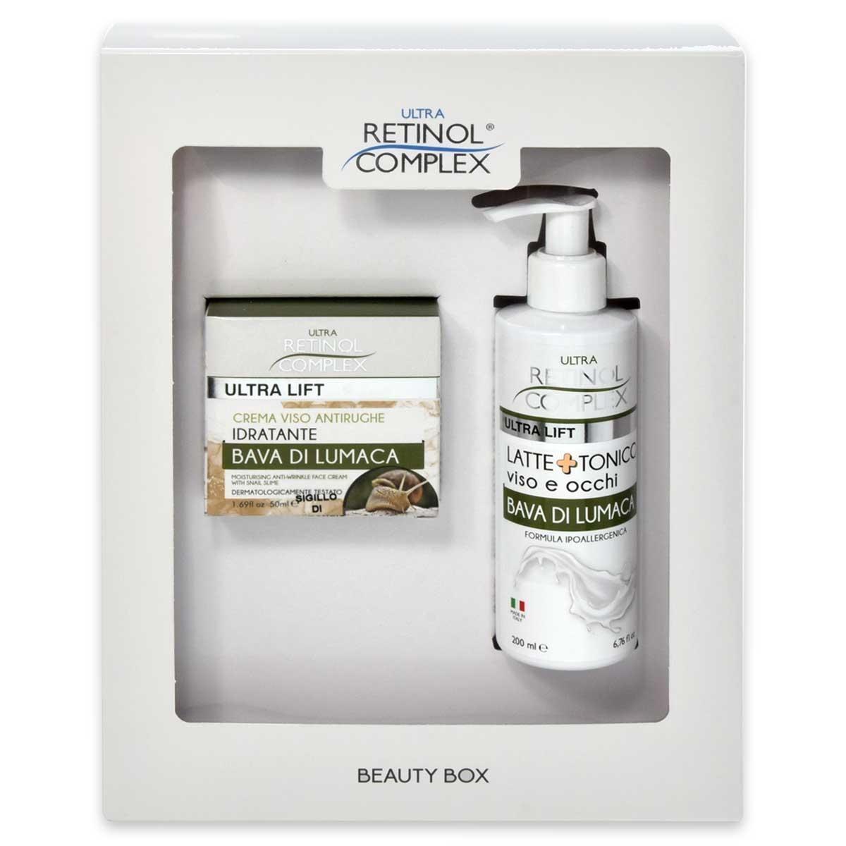 Retinol complex beauty box bava di lumaca