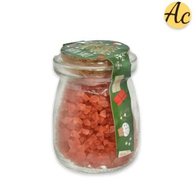 Barattolo sali bagno 125 g col. assort.<br>