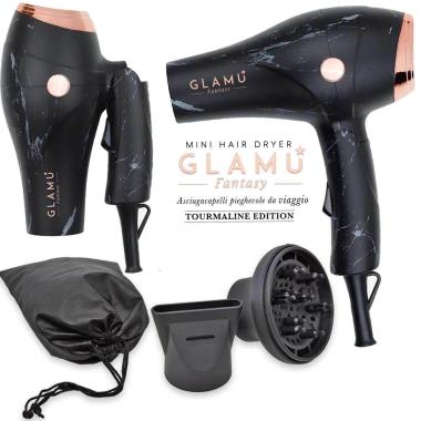 Giubra mini phon fantasia marmo nero