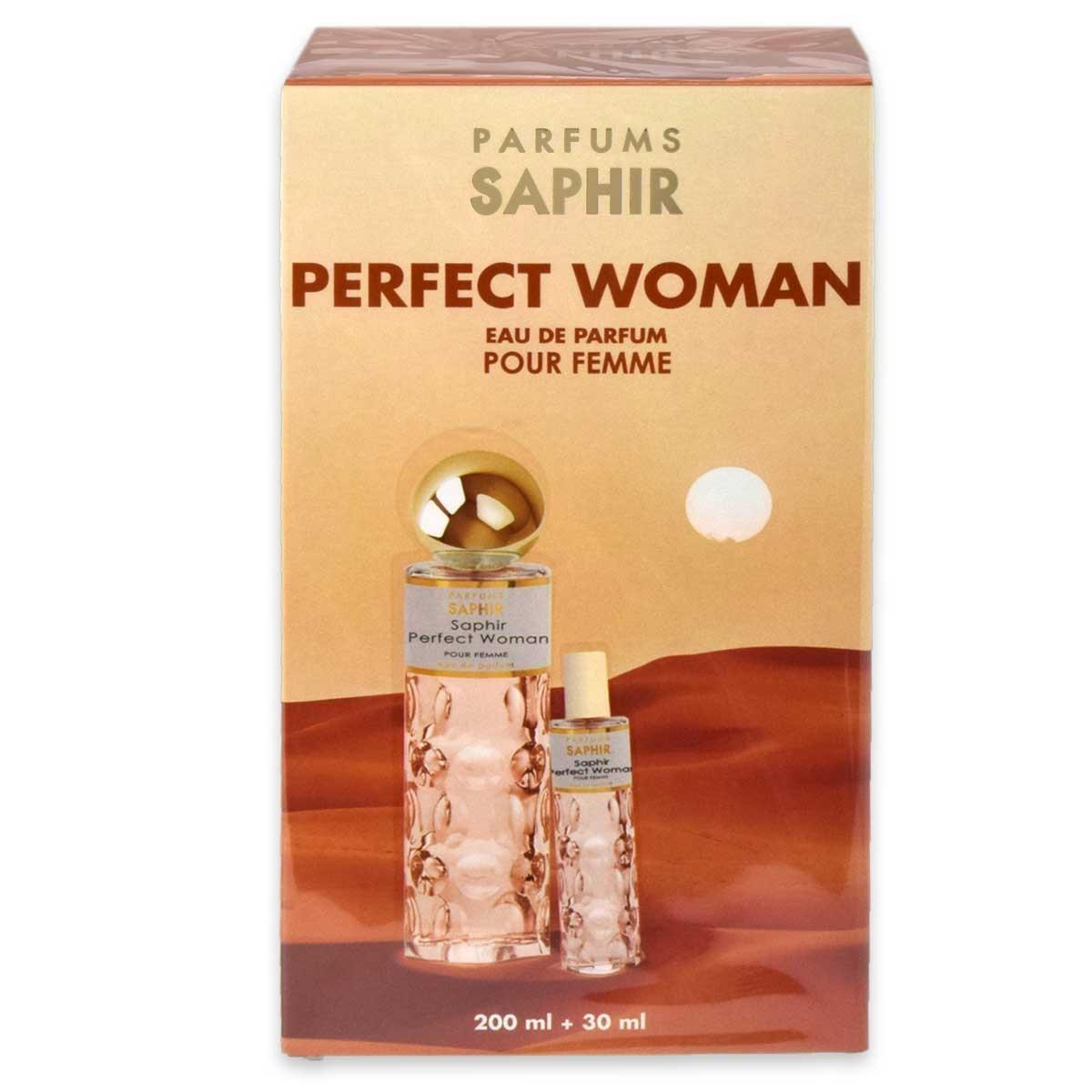 Saphir coffret edp 200 ml + edp 30 ml perfect woman