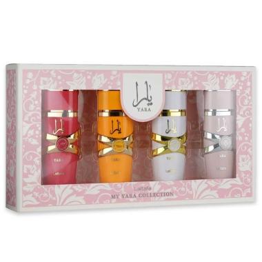 Lattafa set yara(w) collection candy/moi/tous edp 25 ml