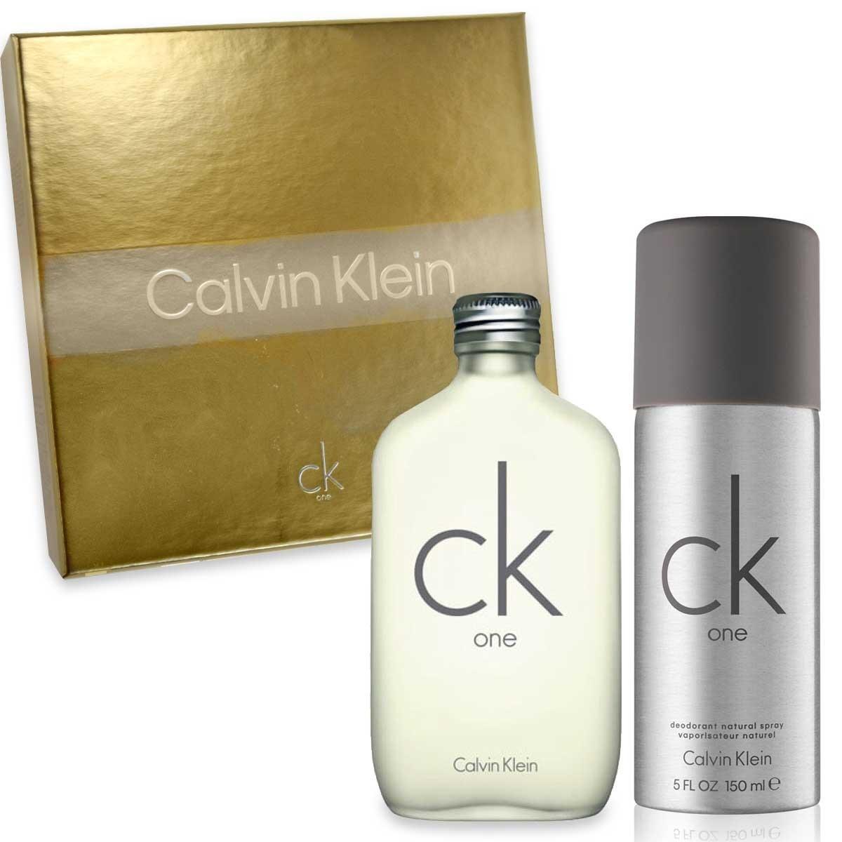 R ck one edt 100ml+deo spray 150ml