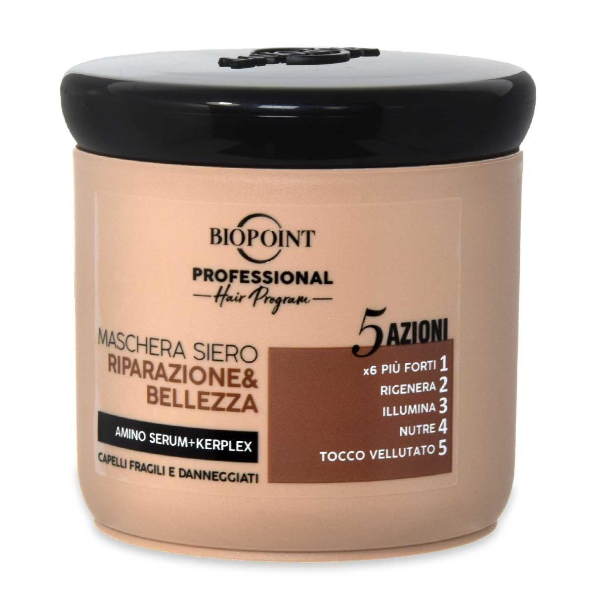 Biopoint mask siero riparazione & bellezza 400 ml