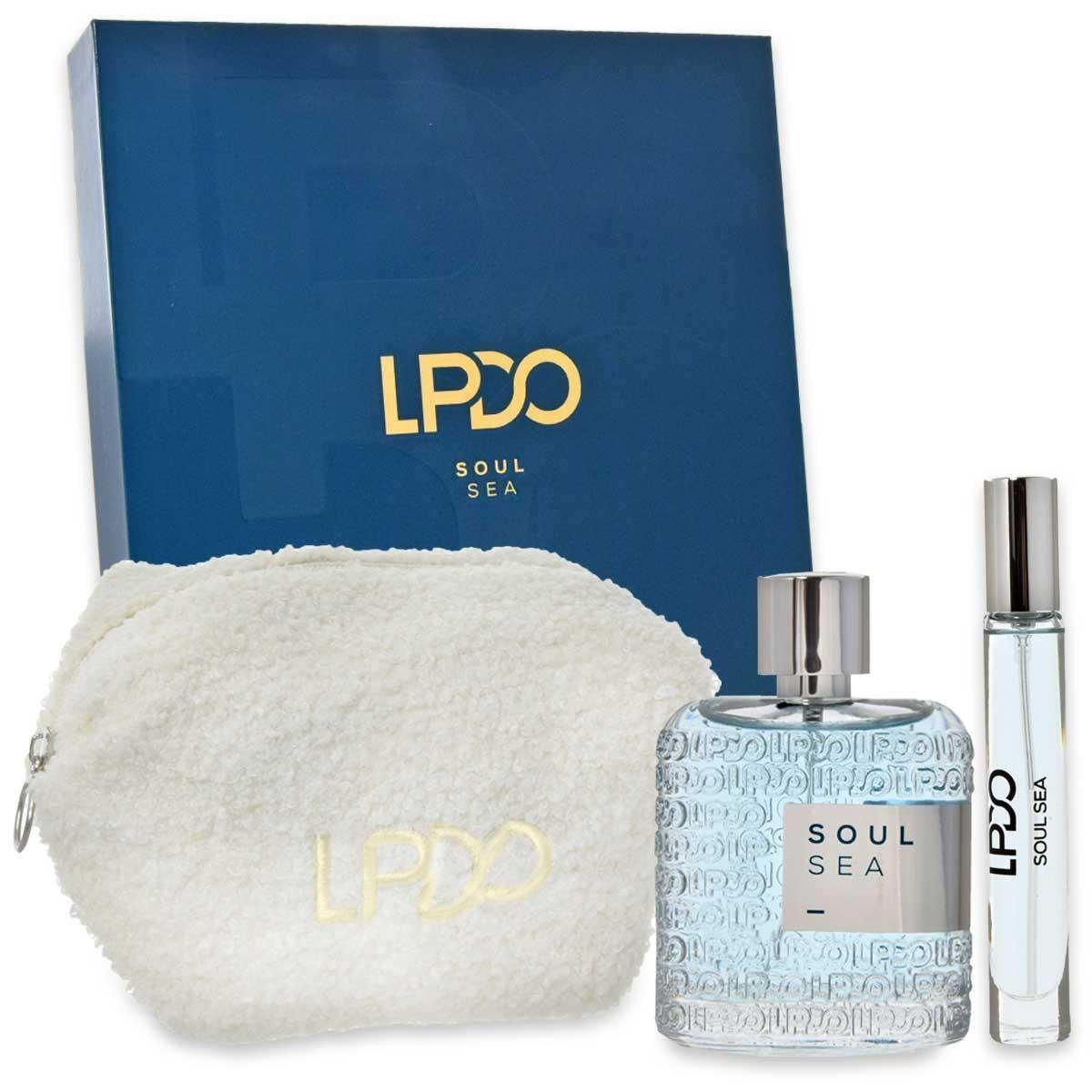 Lpdo coffret soul sea edpi 100 ml + edpi travel 10 ml + pochette