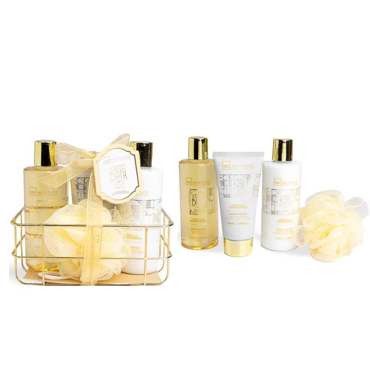 Idc institute scented bath gold bath essentials 4p