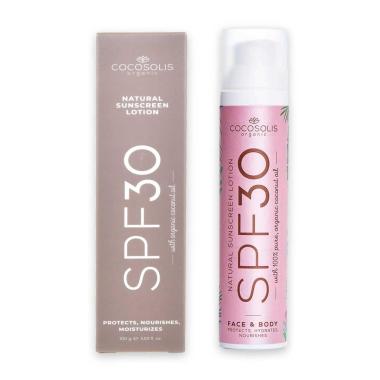 COCOSOLIS Natural Sunscreen Lotion SPF 30 100 G