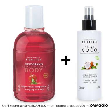 Perlier bagno schiuma energizzante 500 ml melograno