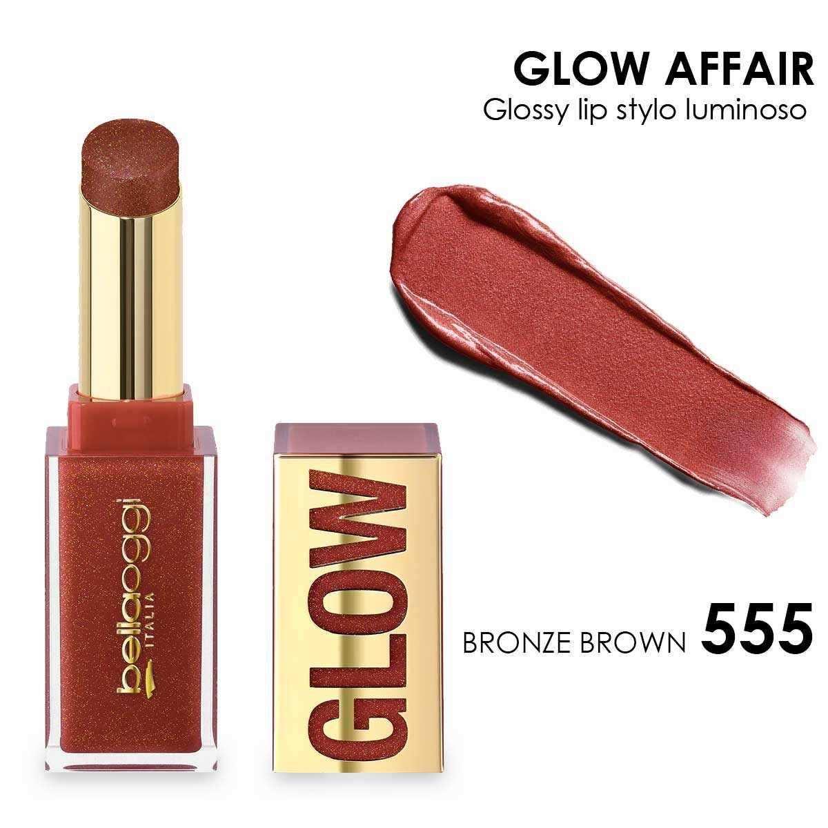 Bella oggi glow affaire rossetto shine col.555