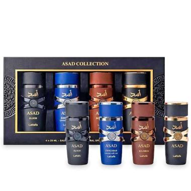 Lattafa set asad(m) collection edp 4 x 25 ml