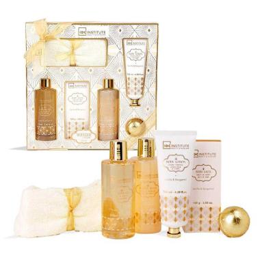 Idc institute scented bath gold gift set 6pcs