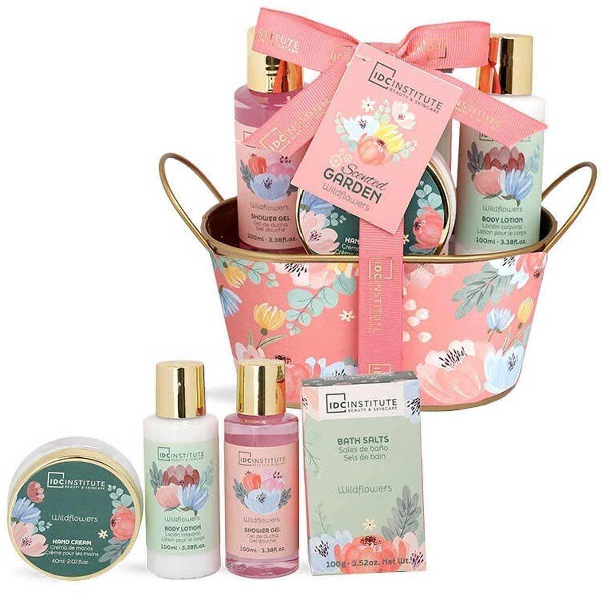 Idc institute scented garden tin case set 4pcs