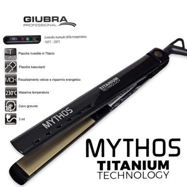 Giubra piastra professionale mythos nero