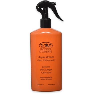 Ricordi d'oriente acqua bronze super abbronzante argan e aloe 400 ml