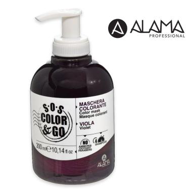 Alama s.o.s. & go mask maschera colorante viola 300 ml