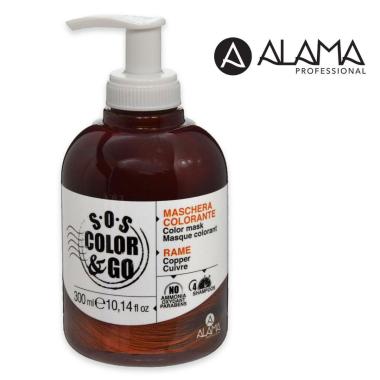 Alama s.o.s. & go mask maschera colorante rame 300 ml
