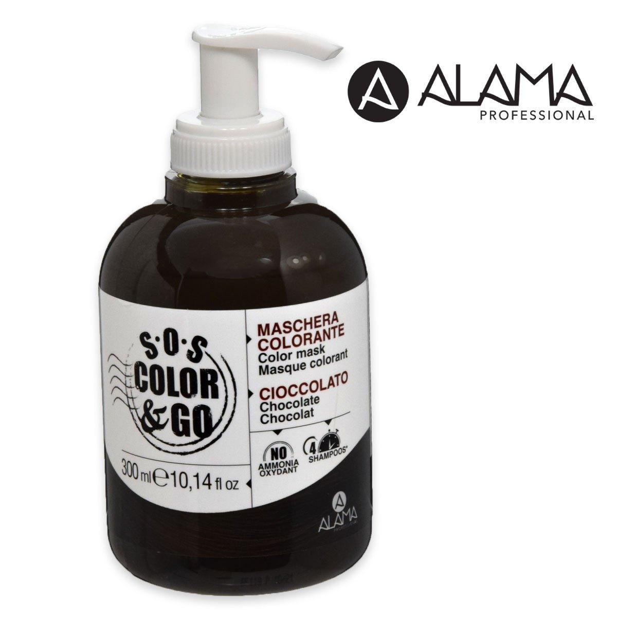 Alama s.o.s. & go mask maschera colorante cioccolato 300 ml