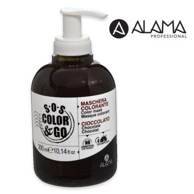 Alama s.o.s. & go mask maschera colorante cioccolato 300 ml
